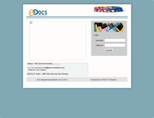 Tablet Screenshot of immex.integrabusinessobjects.com